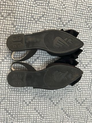 Bailarinas negras Shein con lazo