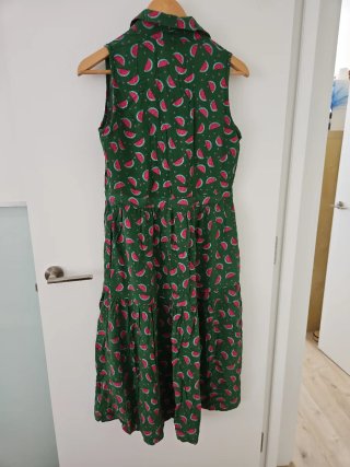 Vestido Xantik Estampado Sandía Talla M