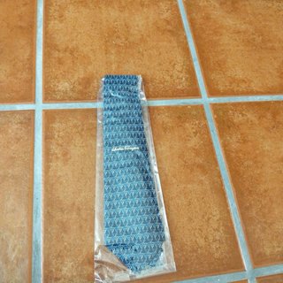 Corbata Seda Salvatore Ferragamo Azul Sin Estrenar