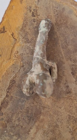 Antiguo falo romano