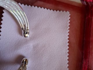 Pulsera esclava plata aros