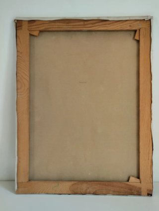 Olio su tela di Ezequiel Torroella (1921-1998)