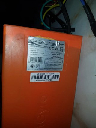 Controlador y Batería Patinete Eléctrico
