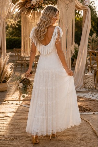 Vestido de Novia Encaje Boho