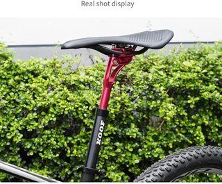 Tija Amortiguada Bici MTB Aluminio