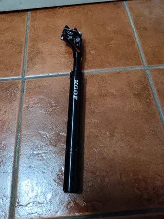 Tija Amortiguada Bici MTB Aluminio