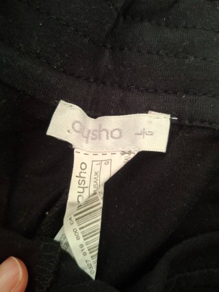 Pantalón Oysho Hello Kitty Negro