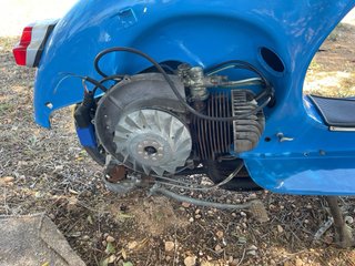 Vespa 150 Sprint Azul