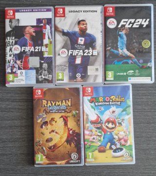 Juegos Nintendo Switch: FIFA 21, 23, 24, Rayman