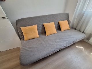 Sofa Cama Gris NYHAMN