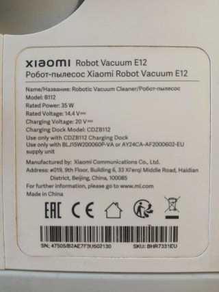 Robot Aspirador y Fregasuelos Xiaomi