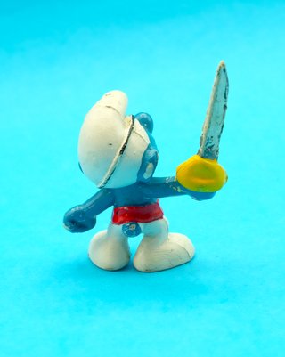 Figura PVC Pitufo Pirata Knockoff