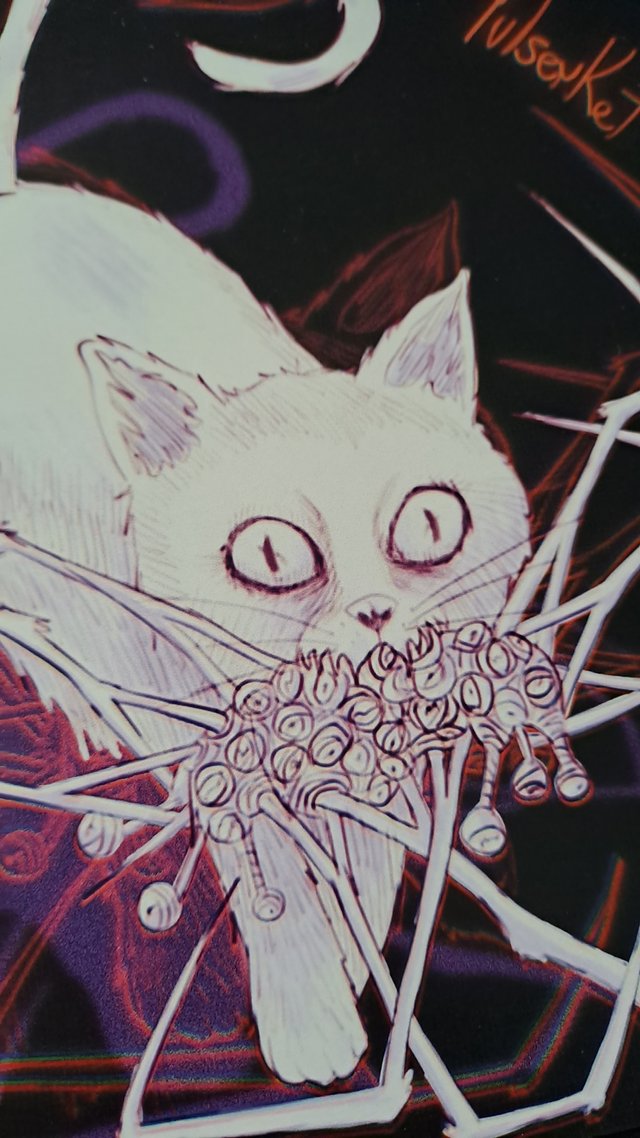 Print Junji Ito Cat