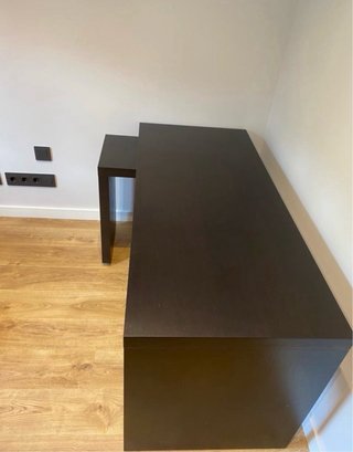 Escritorio Ikea MALM Negro