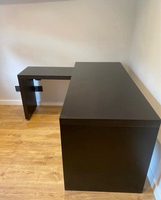 Escritorio Ikea MALM Negro