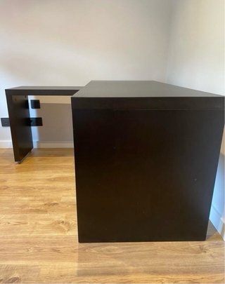 Escritorio Ikea MALM Negro