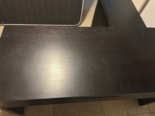 Escritorio Ikea MALM Negro