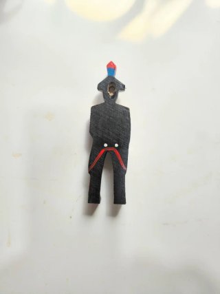 Carabiniere in Legno Cm.14