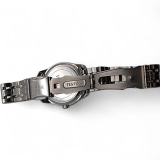 RELOJ FESTINA F16940 ESFERA AZUL CORREA ACERO *DETALLE EN CRISTAL*