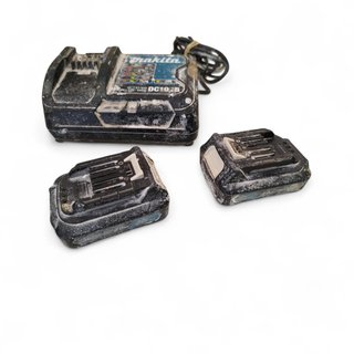 TALADRO ATORNILLADOR  MAKITA DF333D + 3 BATERIAS 12V 2AH + CARGADOR + MALETIN