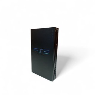 CONSOLA PS2 FAT SCPH-30004 NEGRA + CABLES + 2 MANDOS