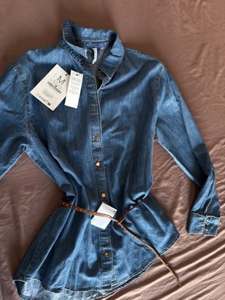 Blusa vaquera stradivarius Talla M nueva