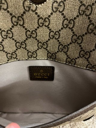 Riñonera Gucci Beige y Marrón