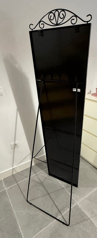 Espejo de pie Ikea Karmsund Negro