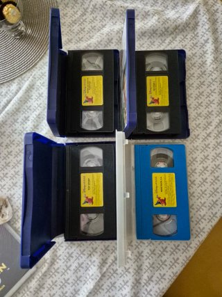 Películas Disney Pixar 4 VHS Originales