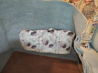 Borsa in cotone floreale