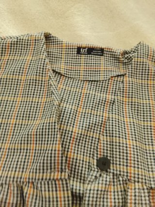 Vestido Zara cuadros talla S