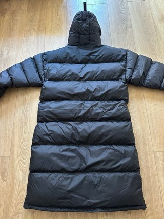 Abrigo Schott Plumas Negro Talla XL nuevo 100%