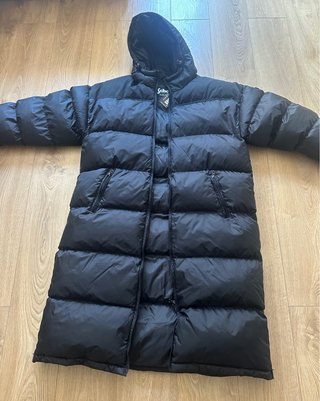 Abrigo Schott Plumas Negro Talla XL nuevo 100%