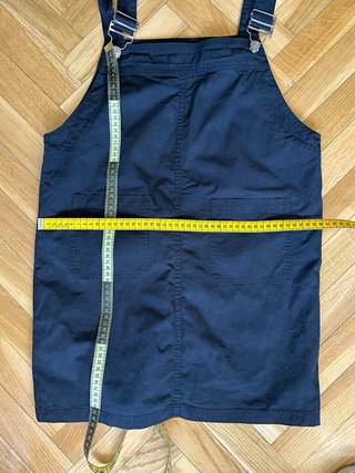 Peto estilo vaquero negro XS marca coreana Ivy.