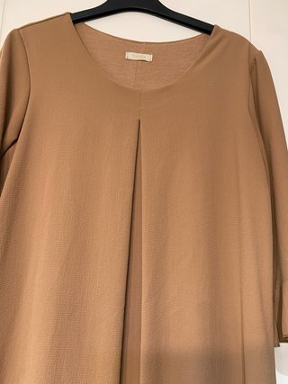 Vestido Oclock Camel