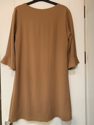 Vestido Oclock Camel