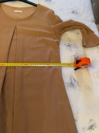 Vestido Oclock Camel