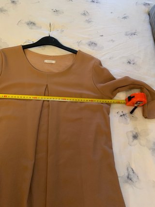 Vestido Oclock Camel