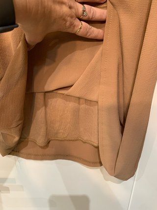 Vestido Oclock Camel