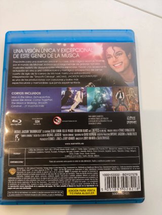 Blu-ray Michael Jackson Moonwalker