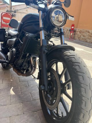 Kawasaki Eliminator Negra