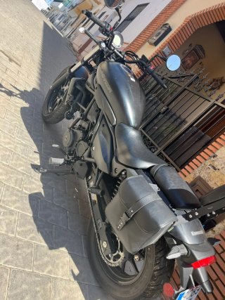 Kawasaki Eliminator Negra
