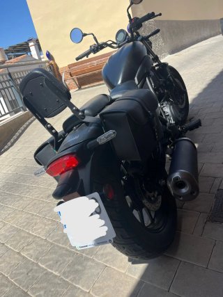 Kawasaki Eliminator Negra