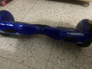 Patinete Eléctrico Azul roto