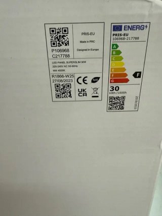 Panel LED Downlight 30W