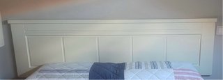 Cabecero Cama 150cm Beige/Blanco