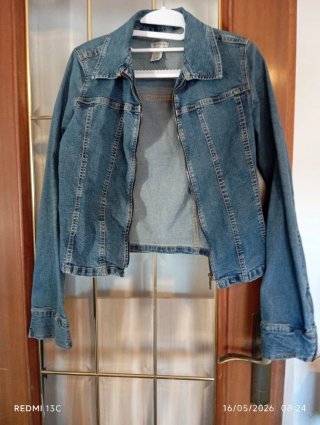 Cazadora vaquera azul