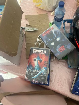 Lote VHS: Titanic, Viernes 13, Rocky