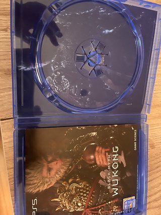 Caja Videojuego PS5 Black Myth Wukon solo la caja!