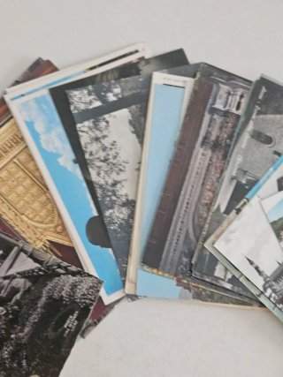 Lotto cartoline vintage ne scritte ne viaggiate